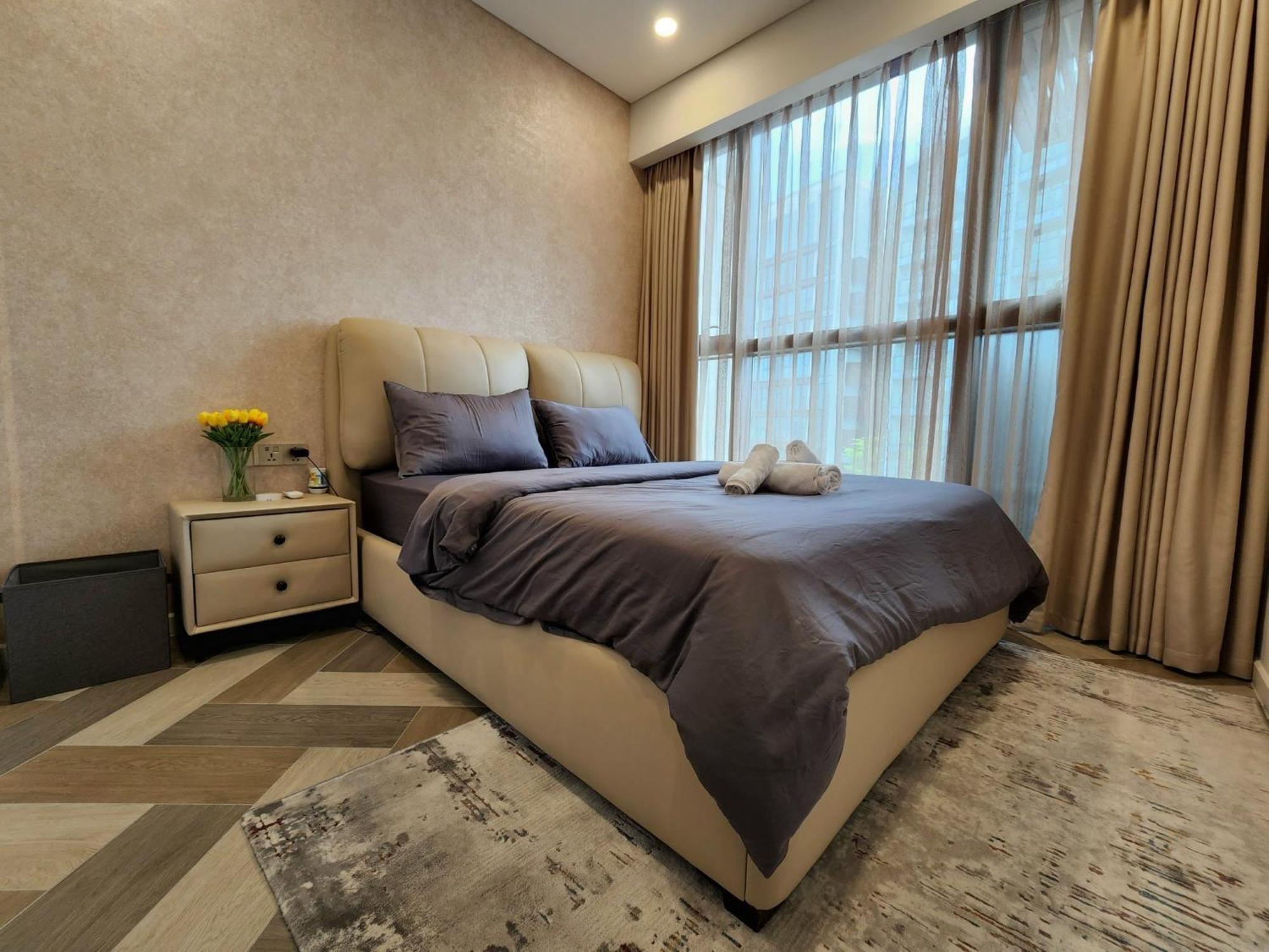 The Crest-Central Saigon Riverside -Free Pool-Gym-Sauna Room-Yoga Room Ho Chi Minh City Exterior photo